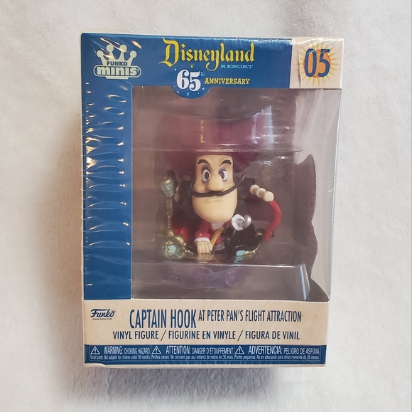 Disneyland 65th Anniversary - Peter Pan at the Peter Pan's Flight Attraction Pop! Rides Vinyl Figure main image 1